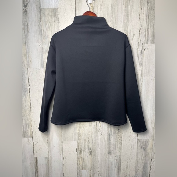 Aday Like A Boss Black Scuba Pullover Sweatshirt Top size Medium - Picture 5 of 8